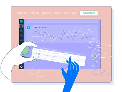 Hands branding design hands illustation illustration design inteface money product