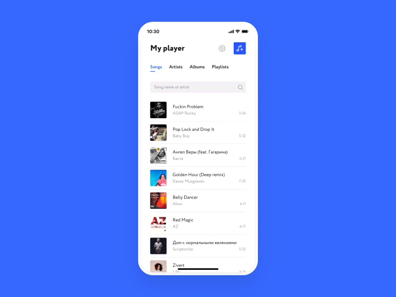 Upload music flow animaiton app app design app animation design music app ui ui animation ux