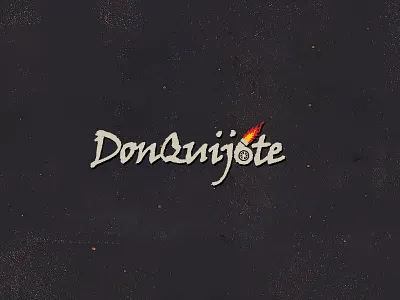 Don Quijote branding design logo typography