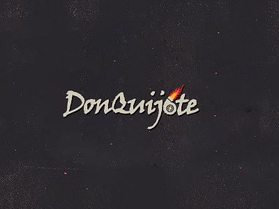 Don Quijote branding design logo typography