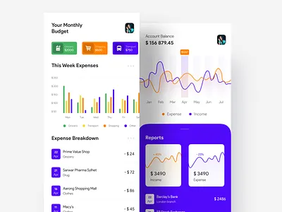 Budget Calculation App android app app app concept app ui app ui design appui budget budget app design designer finance finance app ios ui uidesign uidesigner uiux