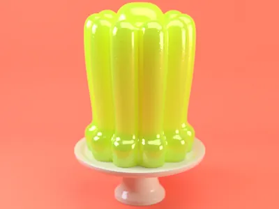 Lime Floral Jelly 01