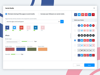 Add Social Media Accounts Popup add social media account popup social account template social accounts social graphics social ui template socialmedia popup