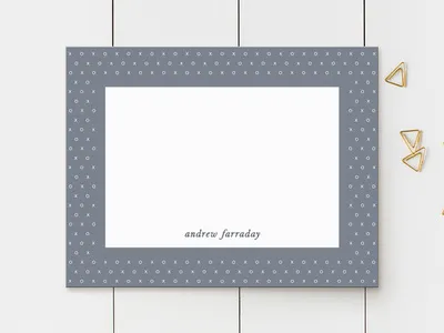 XO for Minted custom stationery minted note personal stationery personalized stationery stationery xo