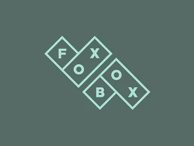 Foxbox concept badge branding design graphic design illustration logo minnesota typography vector