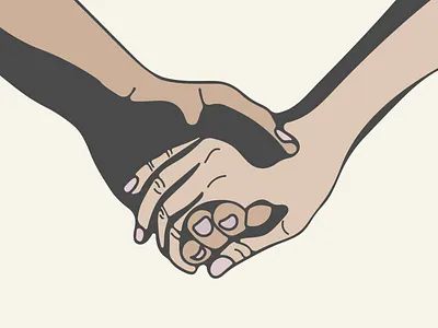 Holding Hands adobe illustrator adobe illustrator cc design graphic design hands holding hands illustration vector