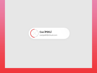 Profile Widget Daily sketch art director minimal profile profile card typography ui user interface ux webdesign