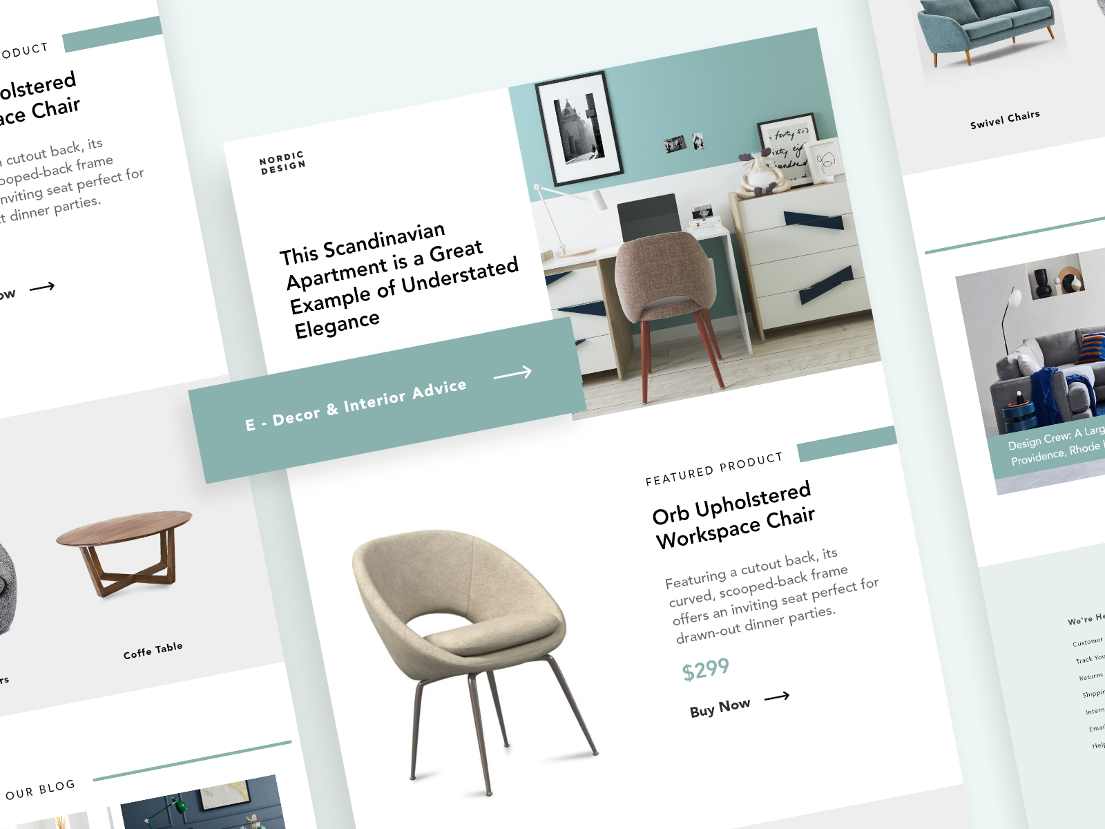 NORDIC DESIGN - Redesigned by Anshul Dawar for Domingo Design Studio on ...