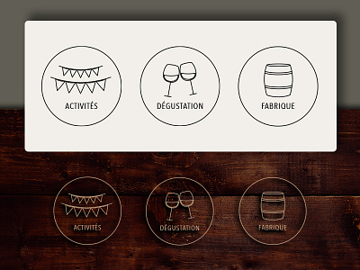 vineyard icon design draw drawing icon illustration illustrator outline vector web website