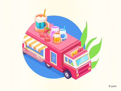 car 插画