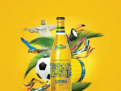 Mistura Brasil adveristing beer art design retouche