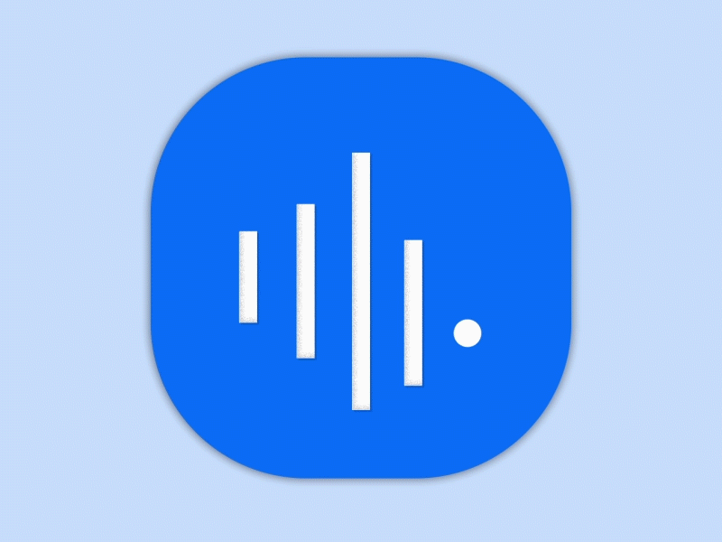 Sound Icon Animation after effect animation app branding corporate brand identity design flat icon icon animation logo logo reveal motion motion mela sound icon sound icon animation sound wave ui ux vector web