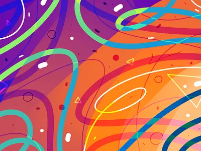 Behance Banner art pattern pattern a day vector