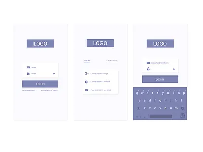 Login screen app app design bottom login mobile mobile animation ui ui design ux ux design