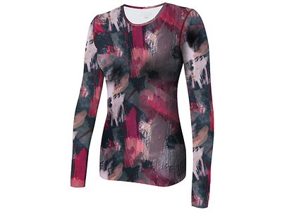 Paint Job Textile Print for Terramar Baselayer Collection illustration photoshop textile print
