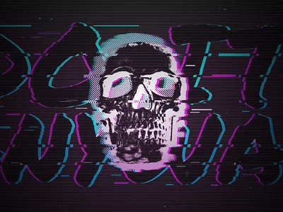 Glitch "Do It Anyway" Wallpaper design glitch glitch effect halftone illustration illustration art director design typogr wallpaper wallpapers