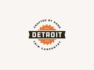Detroit Trim branding identity logo