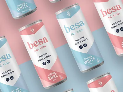 Besa Cans alcohol packaging beverage beverage packaging canned wine wine wine branding wine packaging