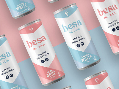Besa Cans alcohol packaging beverage beverage packaging canned wine wine wine branding wine packaging