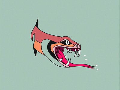 Snake graphic design illustration snake tat tattoo