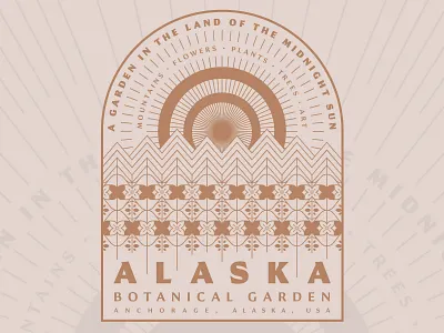 Alaska Botanical Garden (killed direction) alaska flowers garden sun