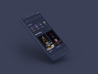 Drinks Ordering App animation app app animation design flat minimal mobile mobiledesign prototype ui uidesign ux ux design uxdesign