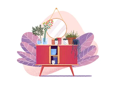 Home 2 design illustration