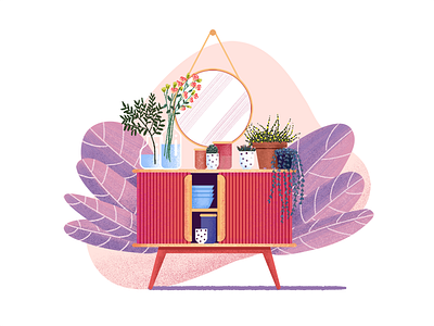 Home 2 design illustration