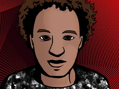 Marcus Hutchins aka MalwareTech adobe photoshop illustration magazine design portrait