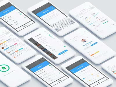 Wulpers - CRM UI app crm design app ui ux
