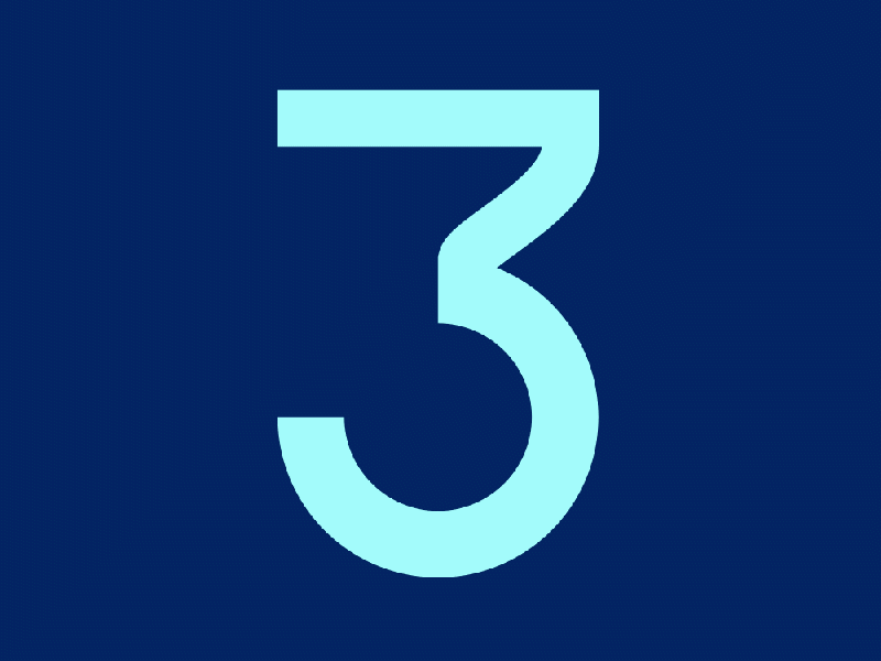 3 36 days 36 days of type 36 days of type lettering number 3 numeral typedesign typography