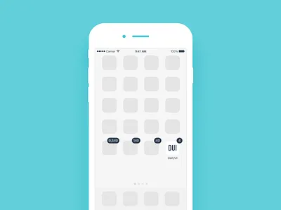 Daily UI 62 Badge badge badge counter counter dailyui mobile notification ui