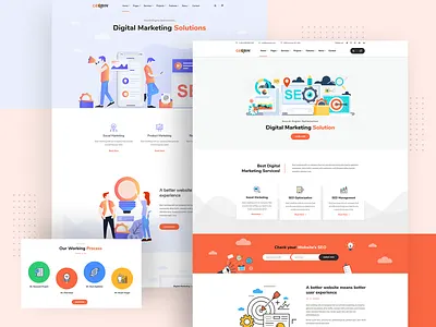 GeoBin | Digital Marketing Agency, SEO WordPress Theme agency wordpress theme digital marketing landing marketing marketing agency seo seo agency seo business seo services seo website seo wordpress theme social media marketing