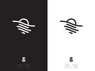 Terbenam branding design icon logo vector