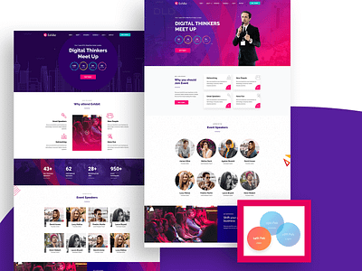 Exhibz - Event Conference WordPress Theme conference convention event event theme exhibition festival meetup onepage responsive schedule seminar webinar