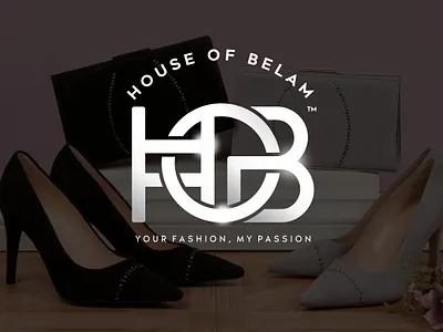 House Of Belam Brand Logo brand identity design branding design flat icon lettering logo minimal typography vector