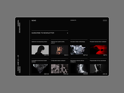 Aurora Events Design Kit. News adobe xd brutalist flat interface minimalism news news page promo page themplates typography ui ui component ui design ui elements ui kit ui kits ui pack uidesign uiux ux