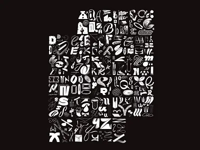 My 36 Days of Type A-Z 36daysoftype abstract branding design illustration lettering logo type typography