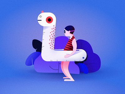 36 days of type - day 31 - number 4 2d 36 days of type affinitydesigner art character colorful cute design flat illustration letter minimal pastels typography vector