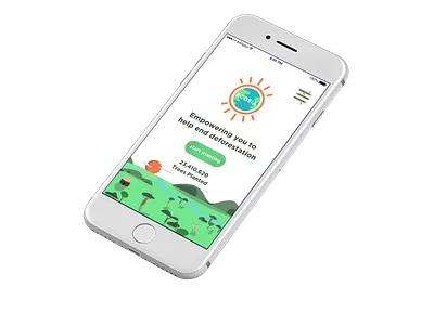 Ecosia Mobile App Redesign app design branding design mobile