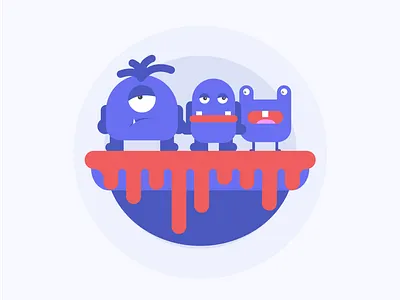 Characters - Galaxy Creatures app design charachter characters design colours creatures design