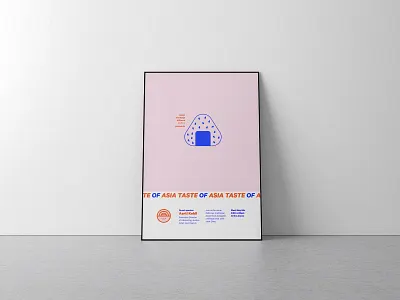 Asian Heritage Alliance poster art direction asian branding design food illustration logo print shapes typography vector