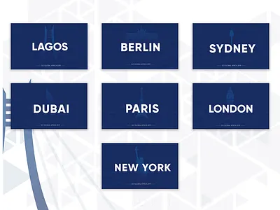 Go Global Africa 2019 brand brand agency branding clean design illustration masterpiece sprinble