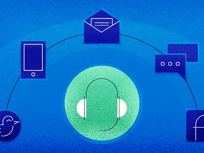 Importance of an Omnichannel Approach blog customer service customer support freshdesk freshworks helpdesk illustration illustrator omnichannel