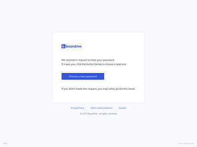 Password Request Email UI Design | boardme boardme daily ui dailyui email email template ildiesign ildiko ignacz password request planeeet reset password ui ui design ui pattern ui practice ux ux design