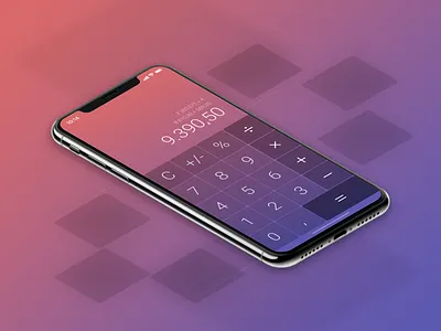 Calculator dailyui productdesign ui ux