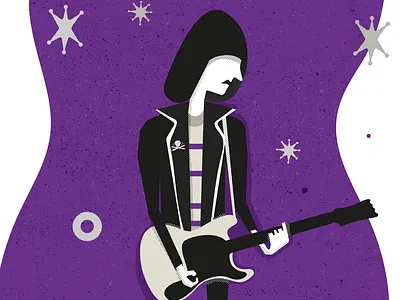 Go johnny Go Go! design illustration johnnyramone punk punkrock questioneverything ramones vector