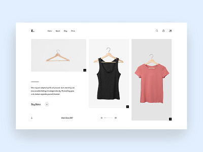 E-commerce Concept Slider branding color creative design easy graphics graphics design header illustration landing page minimal photoshop simple simple color slider slider design ui ui design ux design web template