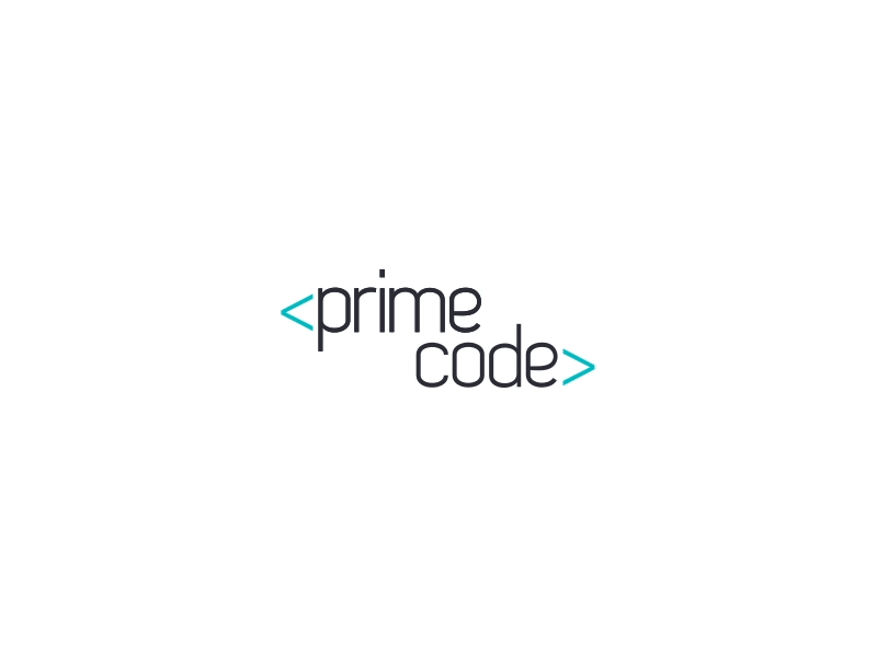 Prime Code Logo Motion after effects aqua brand identy brandidentity branding dynamic identity logo logo design logodesign logomark logomotion logotype mark motion software software company software logo vector