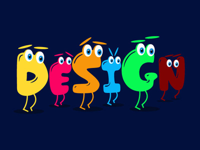 Cartoon Design 3d art app graphic design icon illustration illustrator typography ui ux design vector